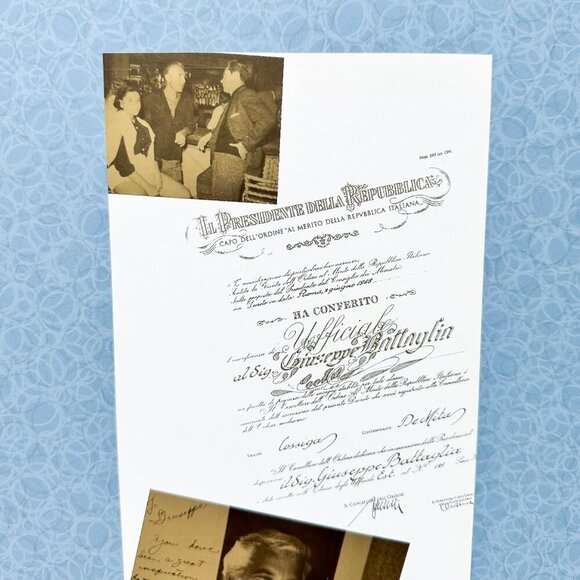 1990s Gold Book Ad • Ralph Lauren Photo • Foil Look Decor - Picture 4 of 8